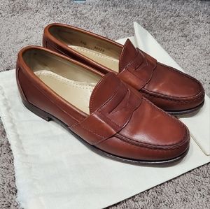 Allen Edmonds Cameron Brown Leather Penny Loafers • Men’s Size 7.5 D